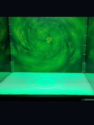 센티널 제네식 가오가이거 전용 LED 조명 장식장 케이스