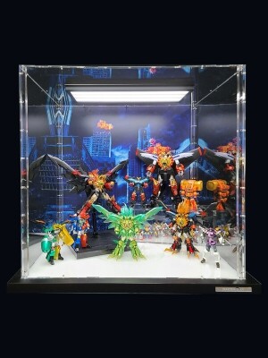 센티널 제네식 가오가이거 전용 LED 조명 장식장 케이스(확장형)