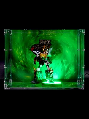 RG 가오가이거 전용 LED 조명 장식장 케이스